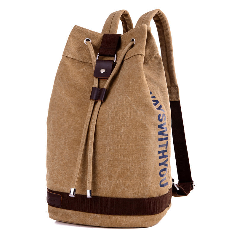 Main Casual Canvas Multifunctional Drawstring Backpack image
