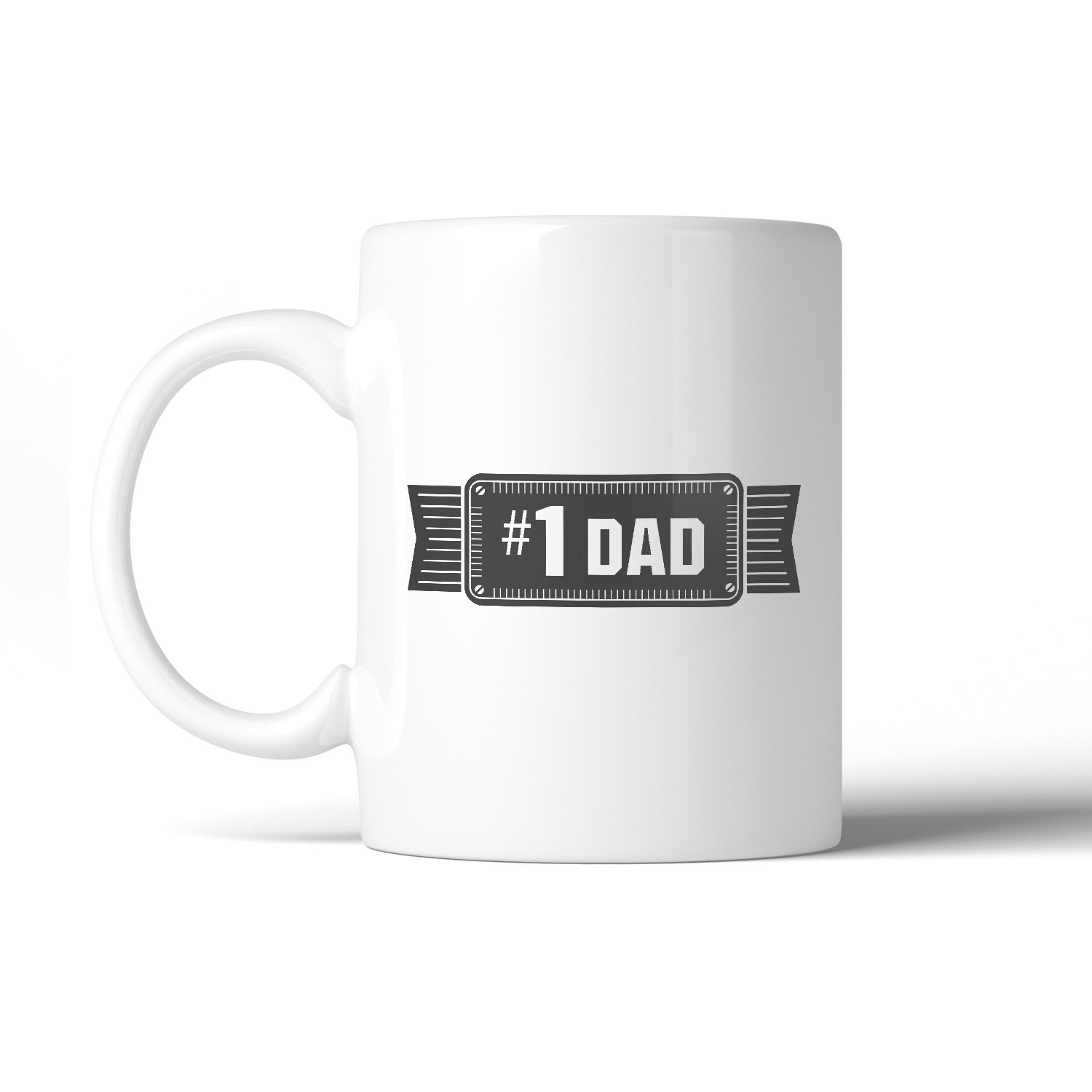 Main #1 Dad Ceramic Coffee Mug Unique Vintage Design image