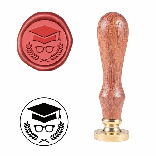 Main Graduation Wax Seal Stamp image