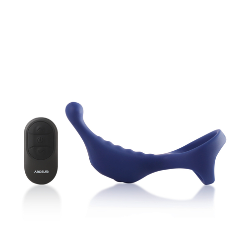 Main Underquaker Perineum Massager with adjustable three-way cock ring image
