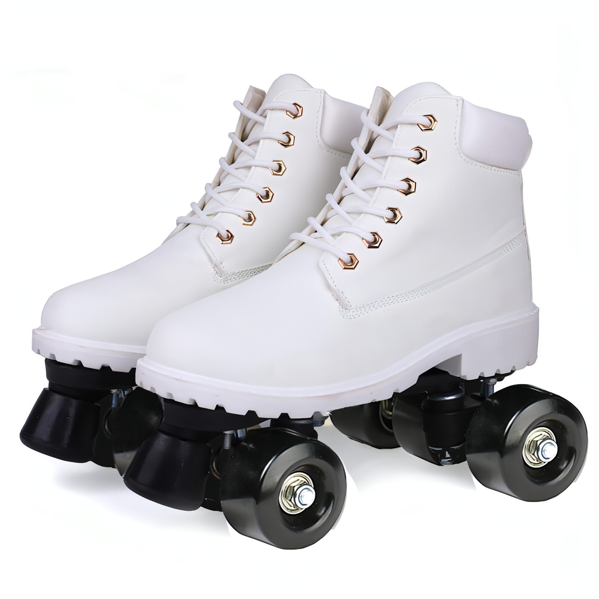 Main Double Row Skates Double Row Pulleys Four-roller Skates Roller Skating image