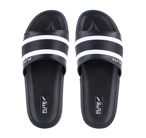 Main Men's Fl0370g Sliders Black Size 8UK image