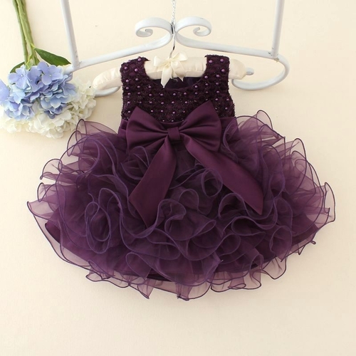Main Lace flower girls wedding dress baby girls image