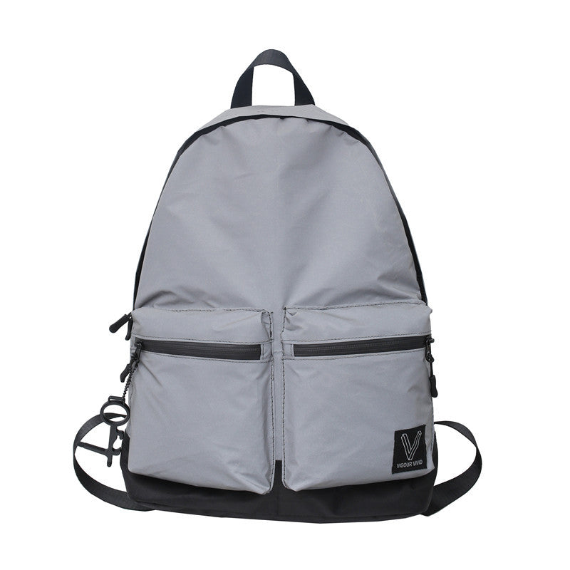 Main Breathable Oxford Cloth Large Capacity Solid Color Backpack image