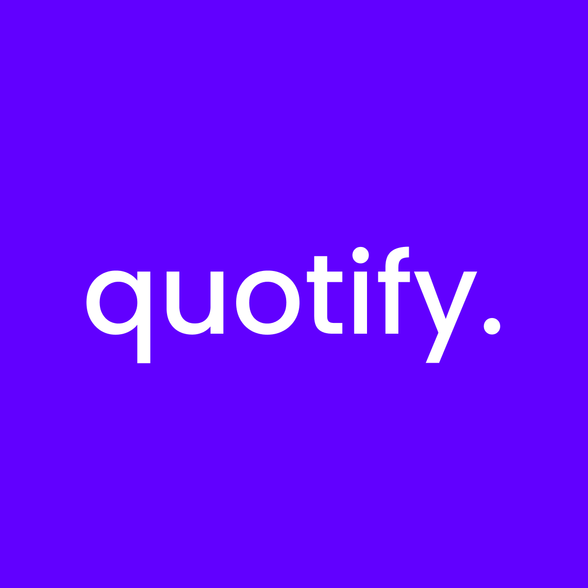Quotify: Easy quote requests icon