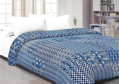 Main Tapestry Handmade Pure Cotton Queen size Quilted Bedding image